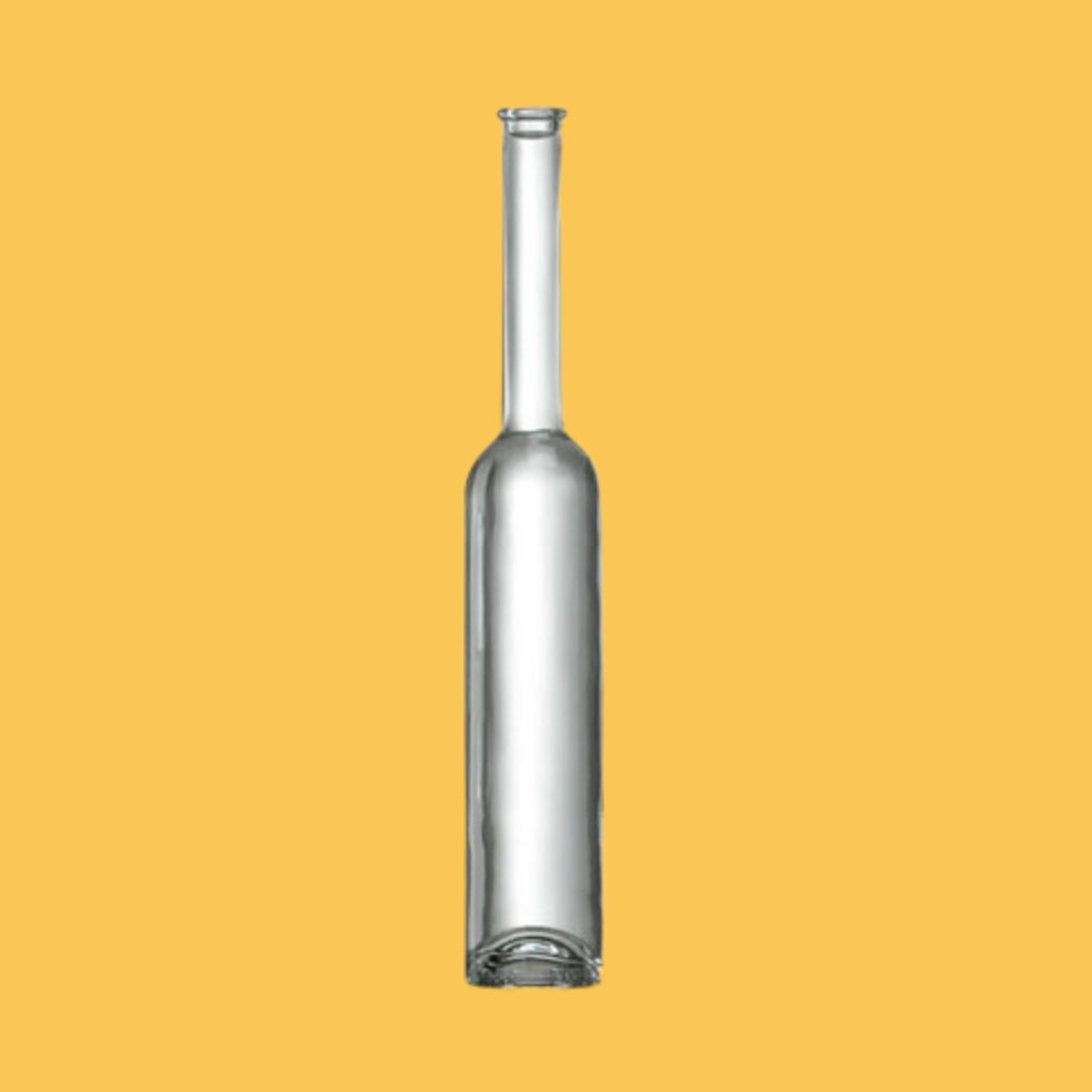 Glazen likeurfles limoncello fles van 350ml voor zelfgemaakte limoncello