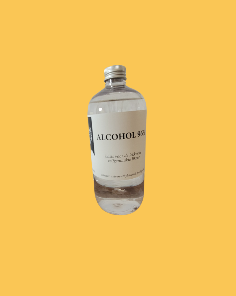 fles pure alcohol 96%