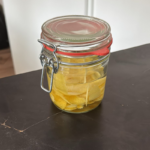 weckpot basis met citroenschillen