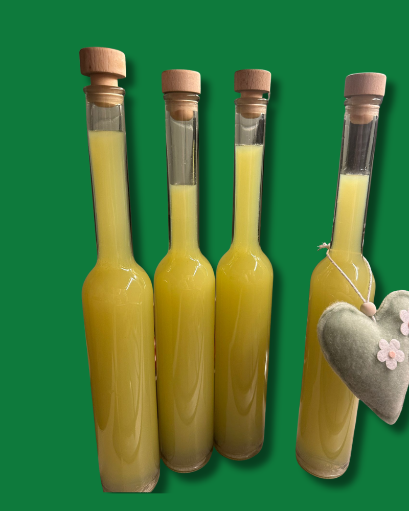 vier limoncello flessen