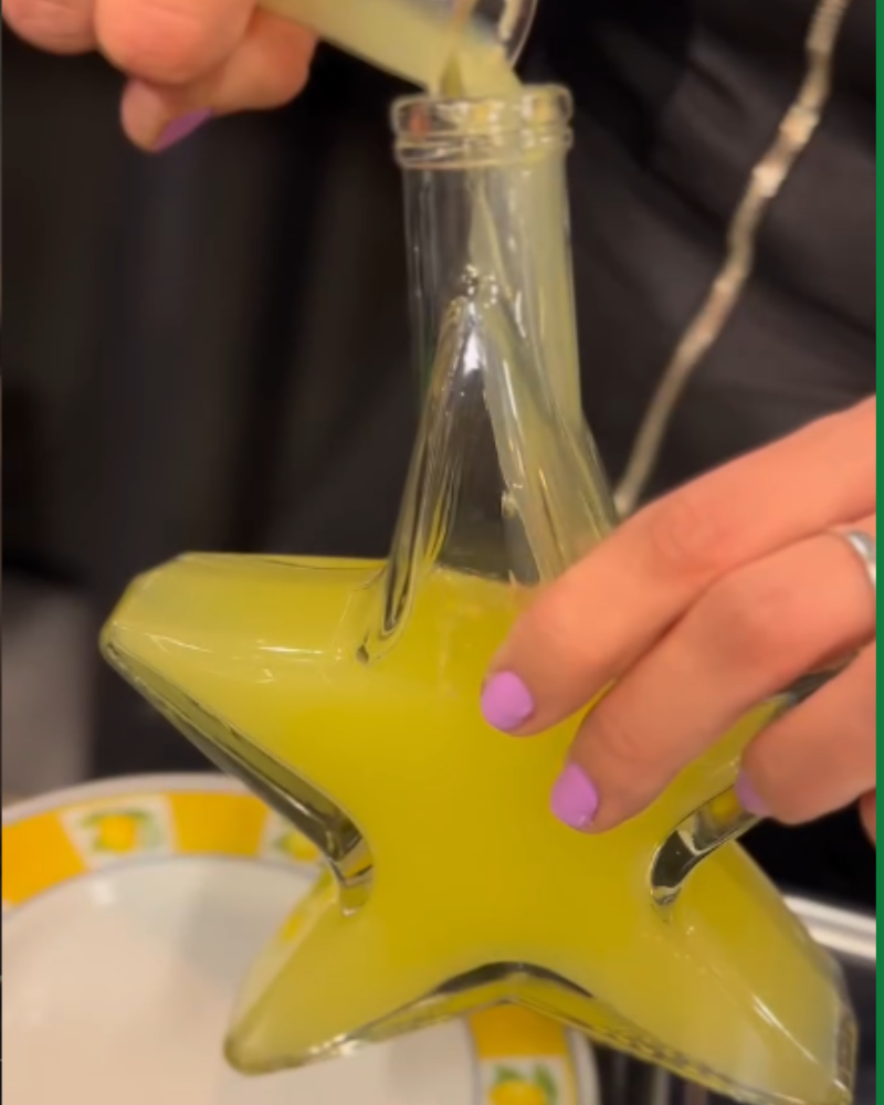 stervormgie fles limoncello schenken