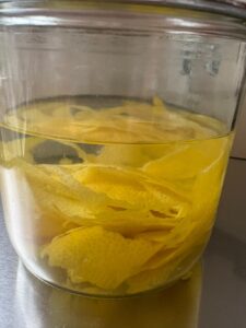 bittere limoncello oorzaak citroenschil